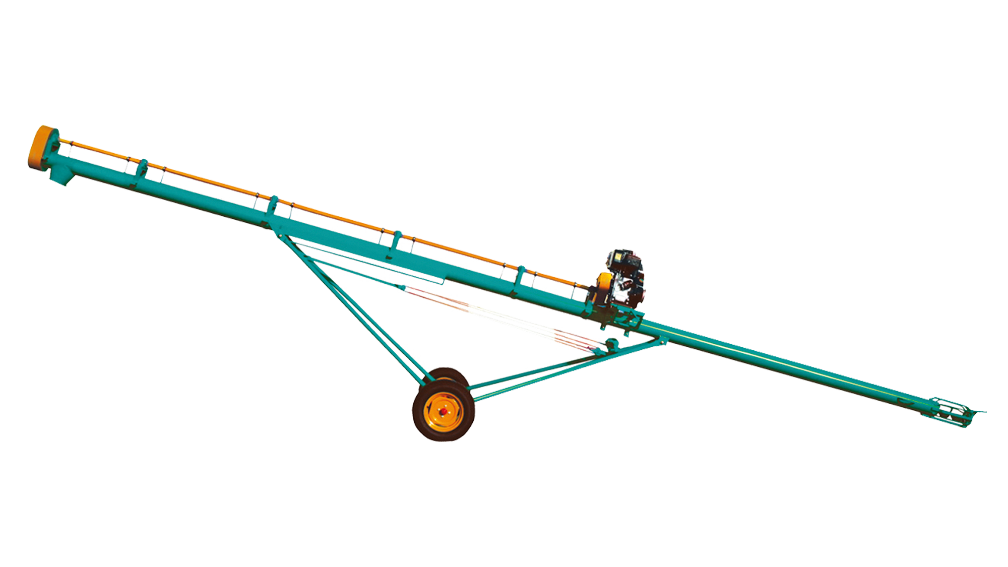 Auger Conveyor With Shaft And Electrcity | Abollo Agricultural Machinery