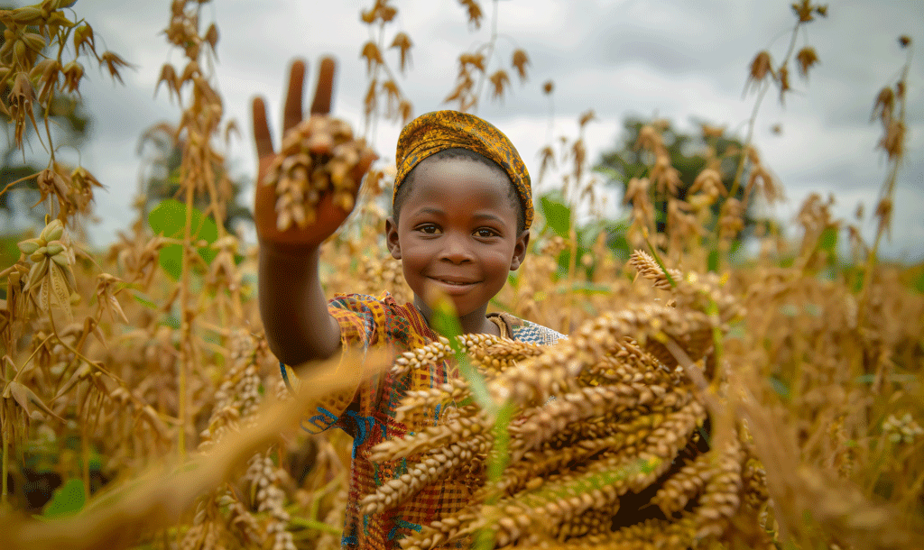 Sorghum Farming in Chad: From Soil Preparation to Harvest || Abollo Agricultural Machinery
