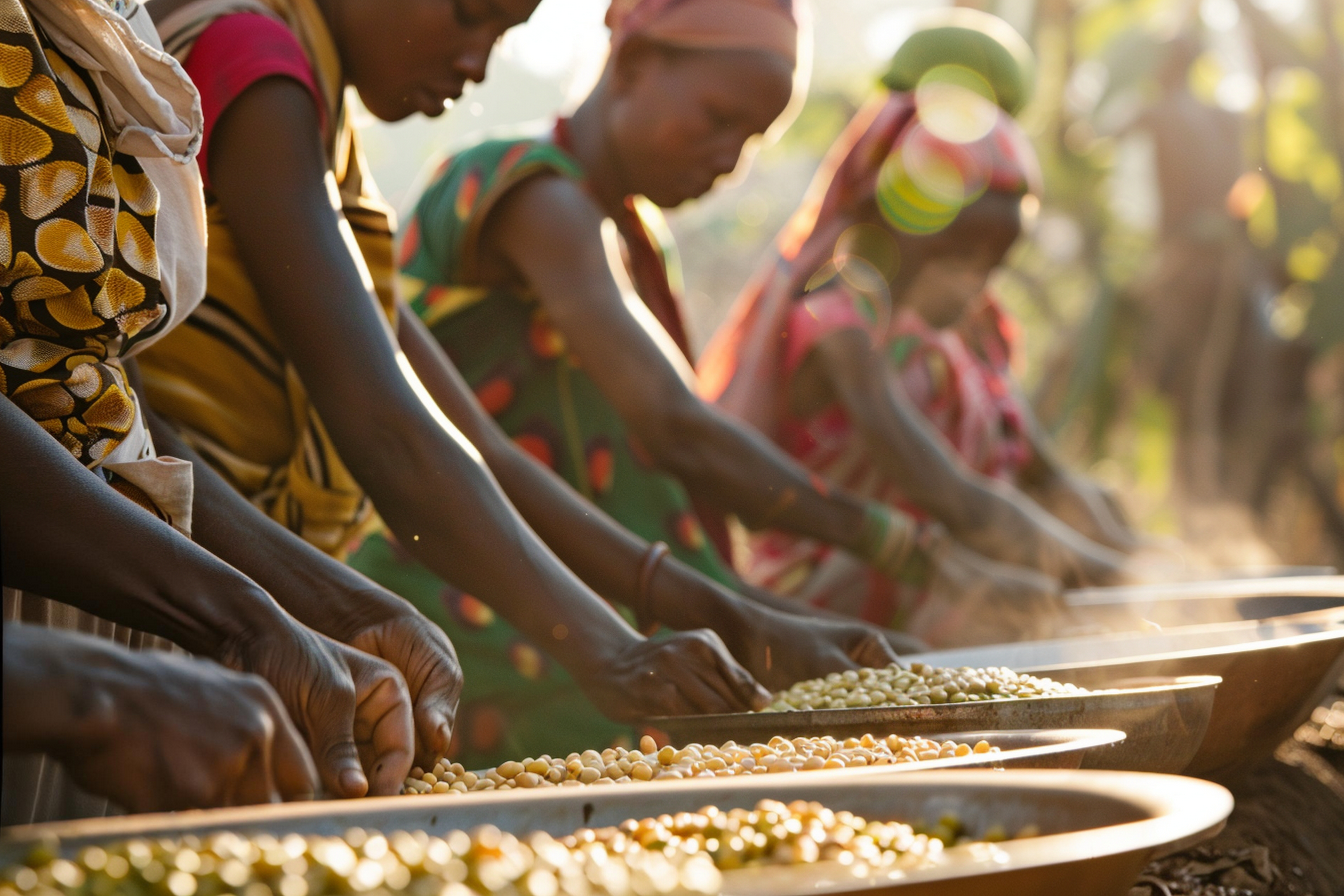 Farmers working in Ethiopia || Abollo Agricultural Machinery