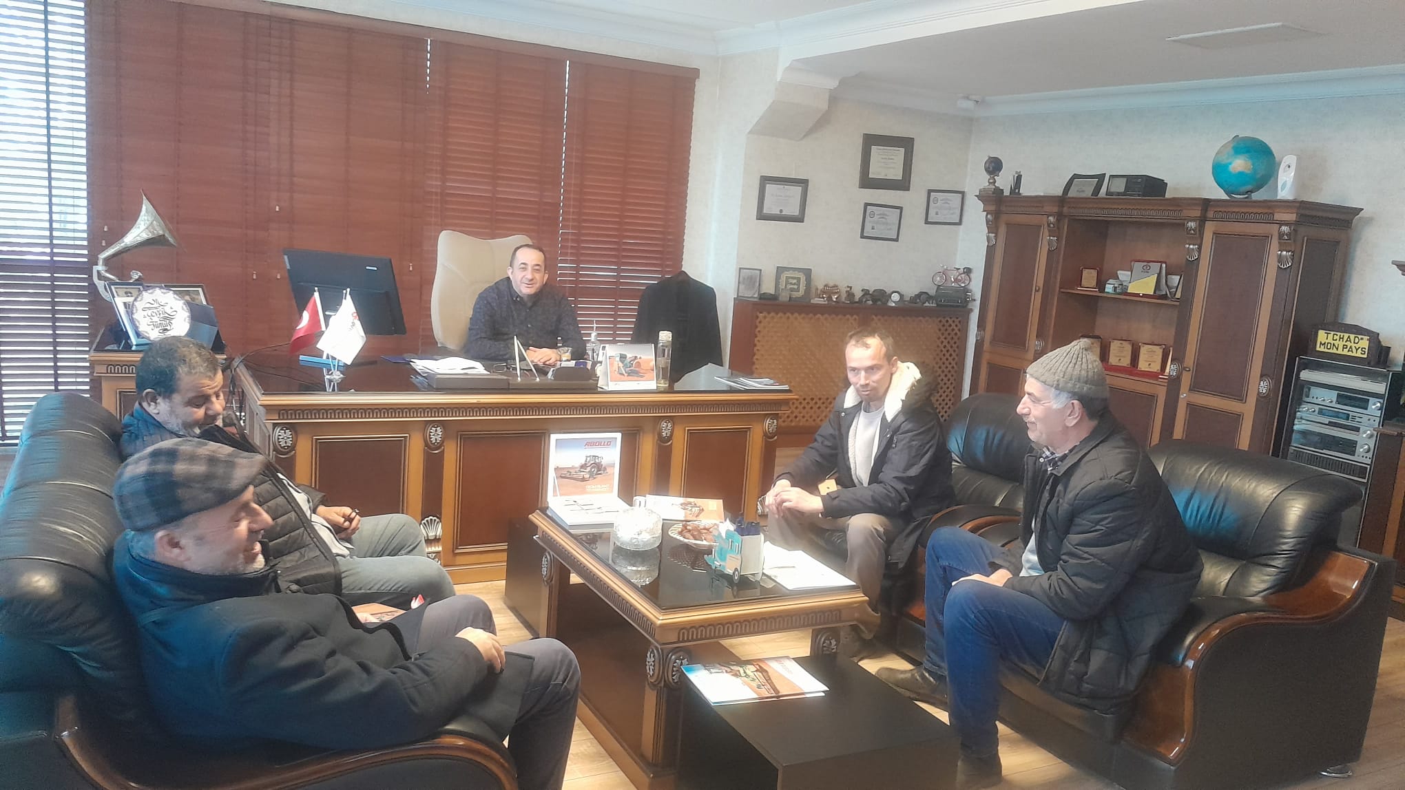 We hosted our Libyan customers in our company. || Abollo Agricultural Machinery 