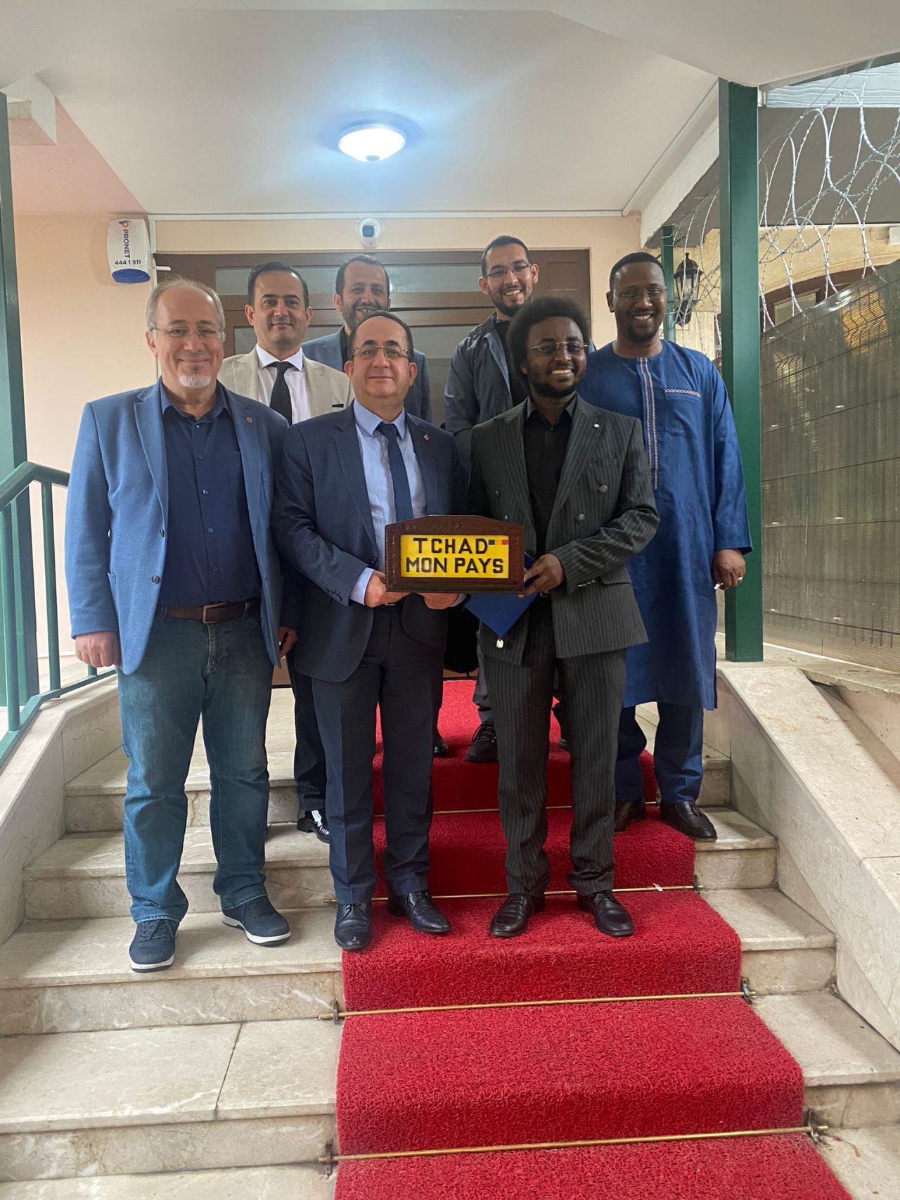 The board of directors of Abollo agricultural machinery company visited the Embassy of Chad in Turkey. || Abollo Agricultural Machinery 
