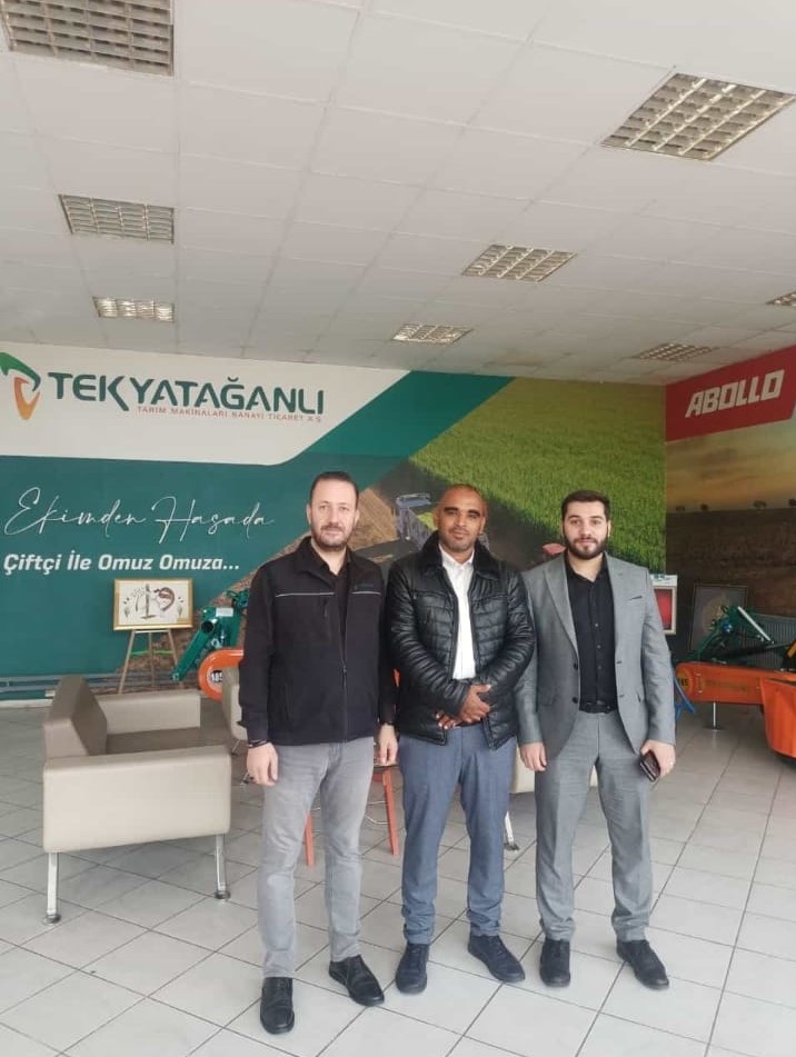 We hosted our Algerian customer in our company. || Abollo Agricultural Machinery 