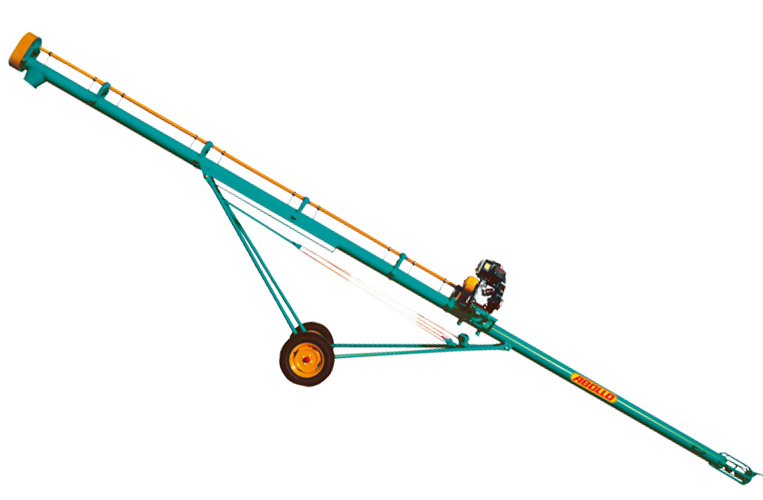 Auger Conveyor With Shaft And Electrcity || Abollo Agricultural Machinery